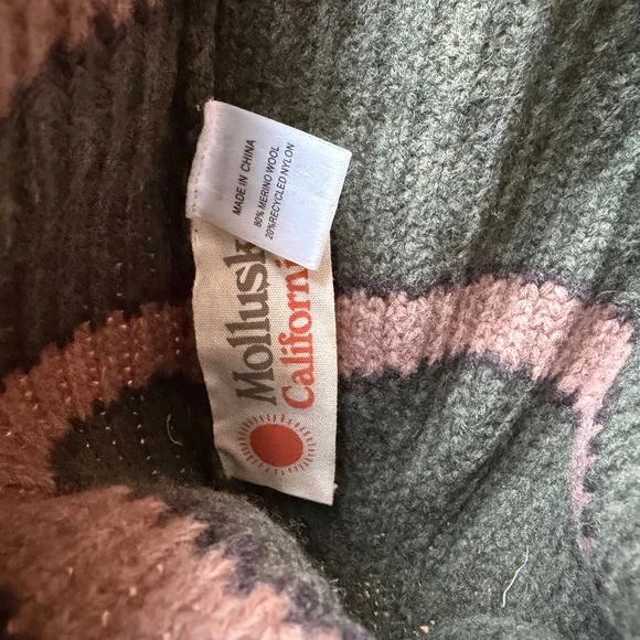 Mollusk California Merino Wool Beanie Hat - Men's One Size - Picture 2 of 2